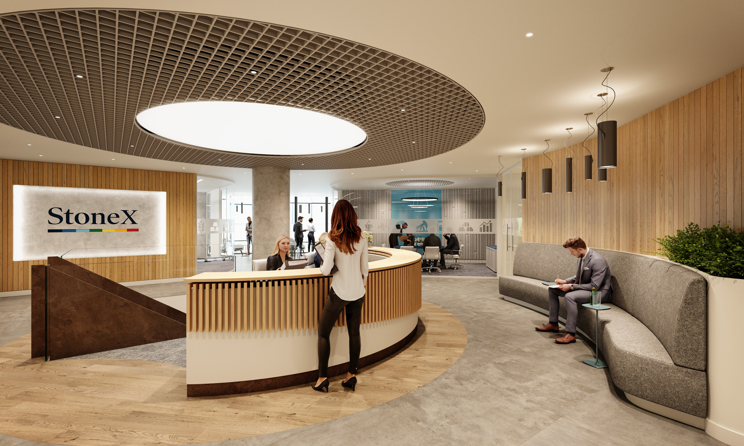 Moor House, Reception (Option 3)