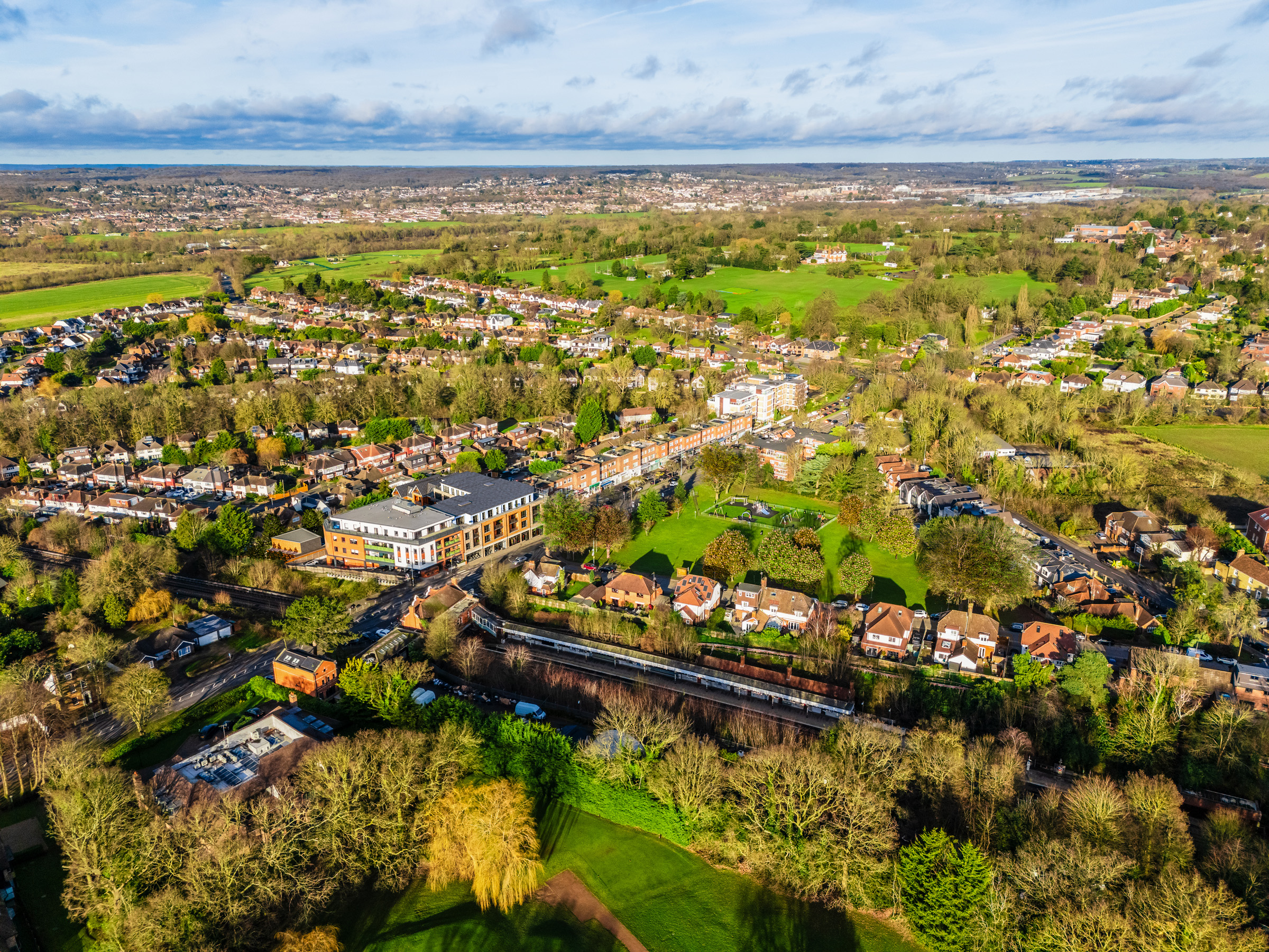 177 High Road, Aerial West